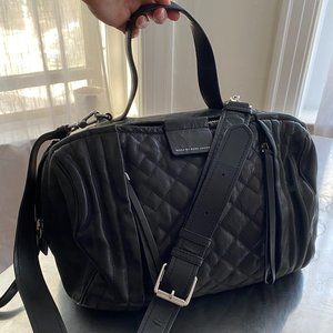 Marc Jacobs Black Leather Satchel Bag